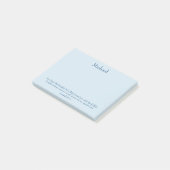 Post-it® Au chrétien de paix (Incliné)