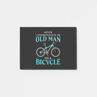 Au Old Man On A Bicycle