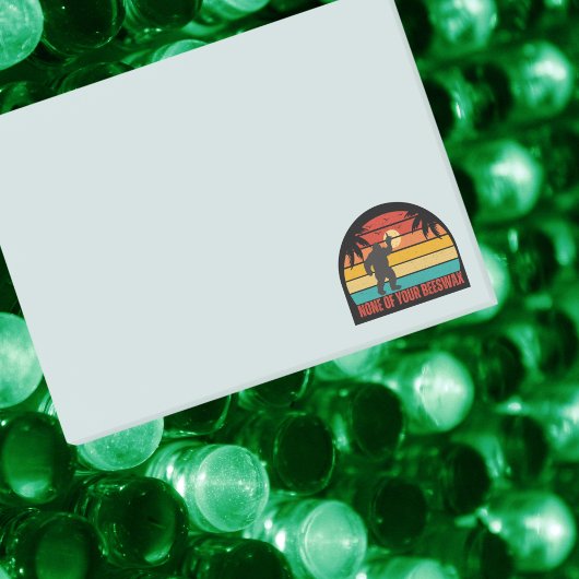 Post-it® Aucun De Vos Bigfoot Milieu De Cire D'Abeille