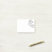 Post-it® Aucun regarder - je ne regrette en arrière rien (Sur un bureau)