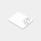 Post-it® Aucun regarder - je ne regrette en arrière rien (Incliné)