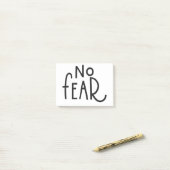 Post-it® aucune crainte (Sur un bureau)