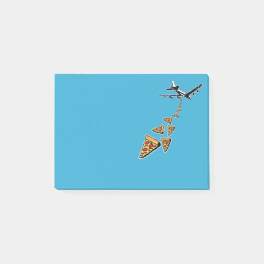 Post-it® Aucune guerre plus de pizza (Devant)