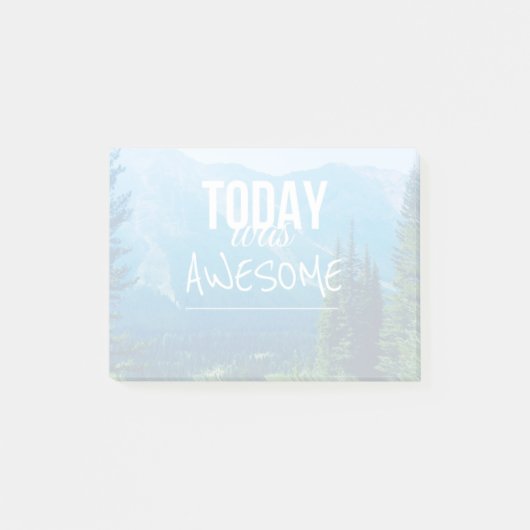 Post-it® Aujourd'hui était impressionnant (Devant)