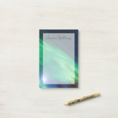 Post-it® aurora boréale | Fairbanks (Sur un bureau)