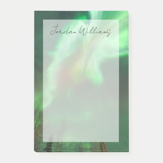 Post-it® Aurore Boréale Lumières du Nord | Fairbanks (Devant)