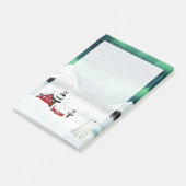 Post-it® Aurores boréales - Écriture sur lignes fantômes  (Incliné)