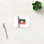 Post-it® Australian Aboriginal Flag And Aborigin (Bureau)