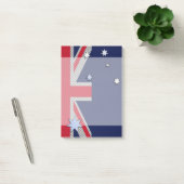 Post-it® Australie Design en fibre de carbone Style Chrome (Bureau)