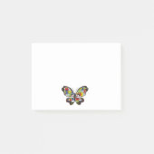 Post-it® Autism Awareness Butterfly (Devant)