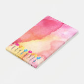 Post-it® Autisme aquarelle Puzzle Pièces Bâton Enfants Dess (Incliné)