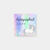 Post-it® Autographed Copy Post It Notes for Fantasy Authors (Devant)