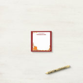 Post-it® Automne de bienvenue - 3x3 (Sur un bureau)