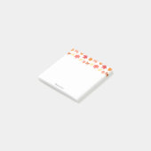 Post-it® Automne Feuilles d'automne Nom personnalisé (Incliné)