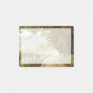 Post-it® Automne sur une route de campagne