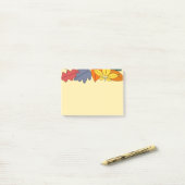 Post-it® Autres feuilles d'automne (Sur un bureau)