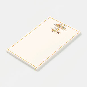 Post-it® Autumn leaves frame personalized