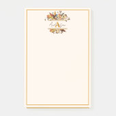 Post-it® Autumn leaves frame personalized (Devant)