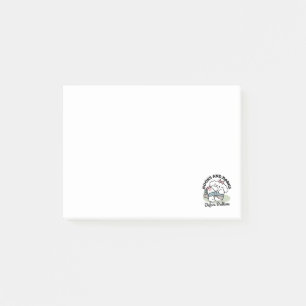 Post-it® Avant le coucher avec ma chienne - Livre et Amoure