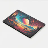 Post-it® aventure Alien planète (Incliné)