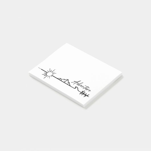 Post-it® Aventure dans les montagnes (Incliné)
