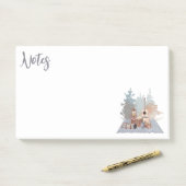 Post-it® Aventure de plein air en camping (Sur un bureau)