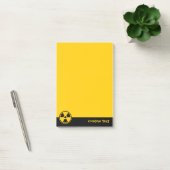 Post-it® Avertissement de radioactivité (Bureau)