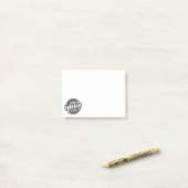 Post-it® Avertissement Sarcasme toxique Phrase humoristique (Sur un bureau)