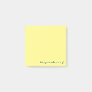 Post-it® Avez-vous essayé de redémarrer
