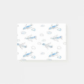 Post-it® avion à doodle (Devant)