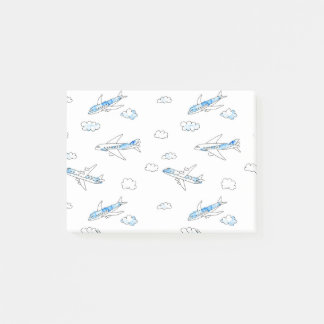 Post-it® avion à doodle