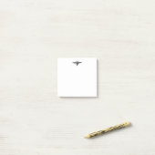 Post-it® Avion de chasse (Sur un bureau)