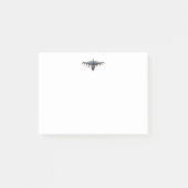 Post-it® Avion de chasse (Devant)