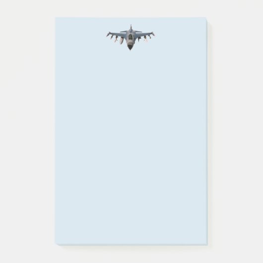 Post-it® Avion de chasse (Devant)