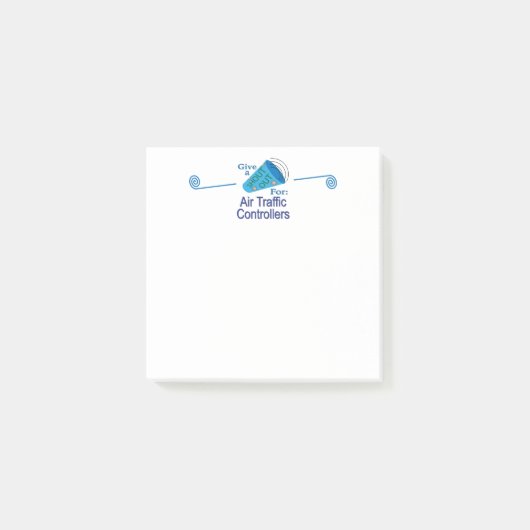 Post-it® Avis aux contrôleurs de la circulation aérienne (Devant)