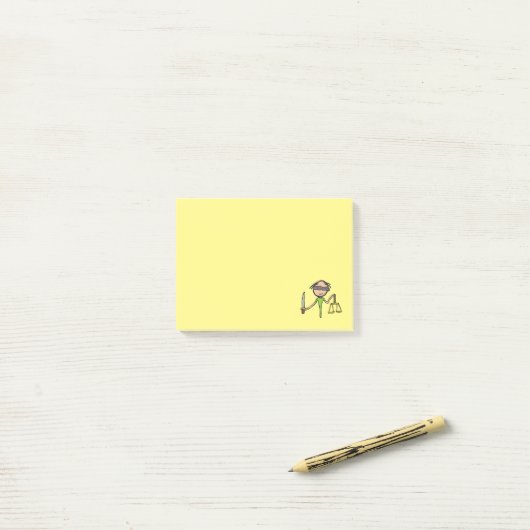Post-it® Avocat (Sur un bureau)