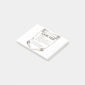 Post-it® Avocat (Incliné)