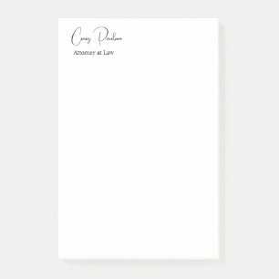 Post-it® Avocat à la mode en droit spécial unique