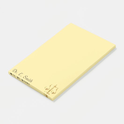Post-it® Avocat de la loi (Incliné)