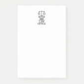 Post-it® Avocat et conception juridique (Devant)