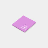 Post-it® Avoir une belle Halloween Post It Notes / Purple (Incliné)