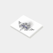 Post-it® Awesome Parachutiste Personnalisé Ailes Conçues (Incliné)