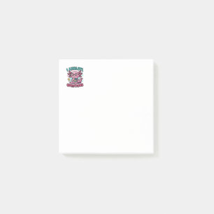 Post-it® Axolotl nerd mignon Je Axolotl Questions Points d'