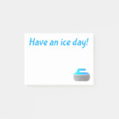 Post-it® "Ayez un jour de glace !" Notes collantes de (Devant)