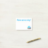 Post-it® "Ayez un jour de glace !" Notes collantes de (Sur un bureau)