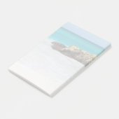 Post-it® Azure Ocean Sandy Beach Faded Photo (Incliné)