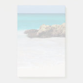 Post-it® Azure Ocean Sandy Beach Faded Photo (Devant)