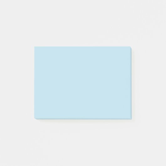 Post-it® B06 Couleur bleu clair (Devant)