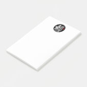 Post-it® B Chien Papercut Nouvel An Chinois 2018 Bloc-notes (Incliné)