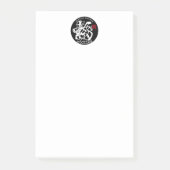 Post-it® B Chien Papercut Nouvel An Chinois 2018 Bloc-notes (Devant)